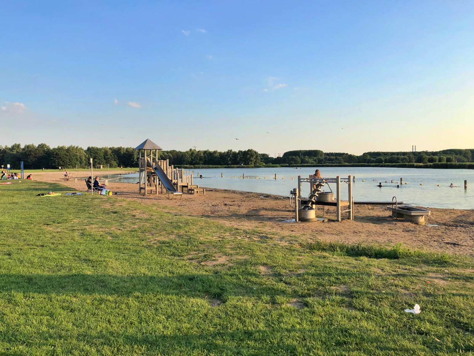 Blauwalg in de Krabbeplas