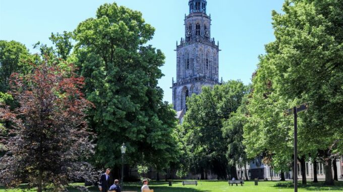 Bastion Groningen 1. Onderschrift_ Martinitoren _ Foto_ indebuurt