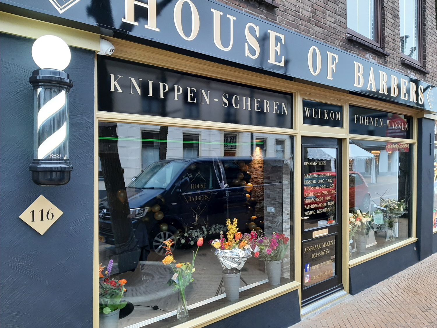 House of Barbers indebuurt Westland