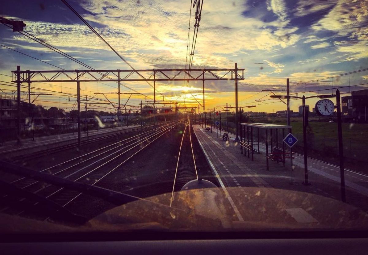 Genieten van Woerden vanuit de trein