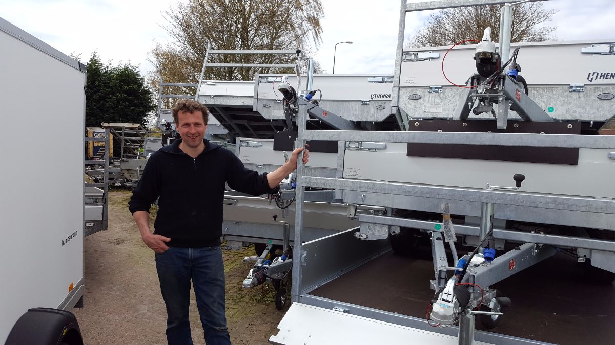 Henk Mostert aanhangers Woerden