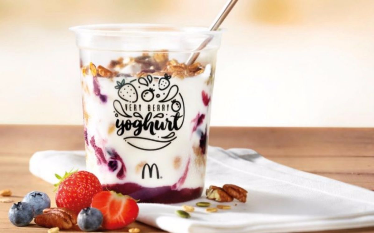 Gratis berry bij McDonalds Woerden