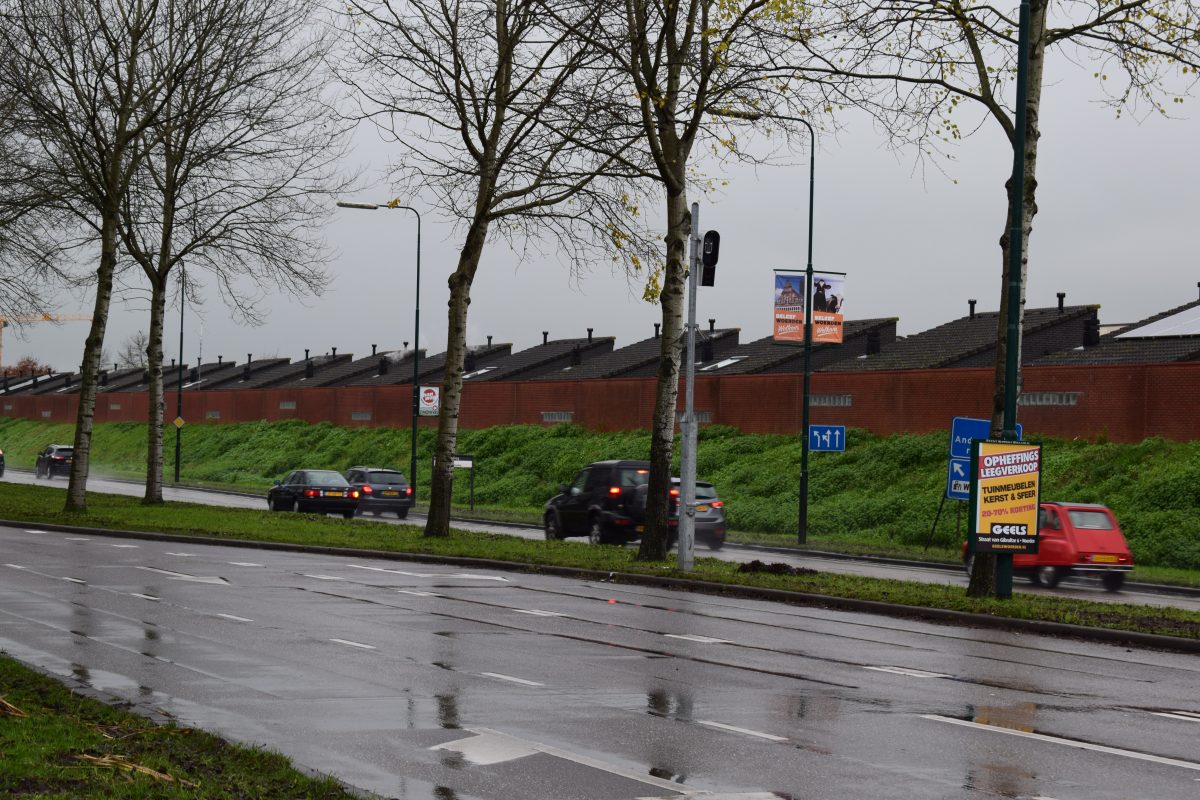 Flitspaal Europabaan Woerden