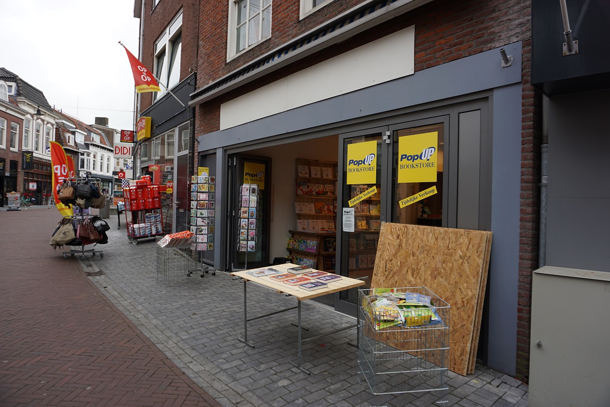 Pop up bookstore Woerden