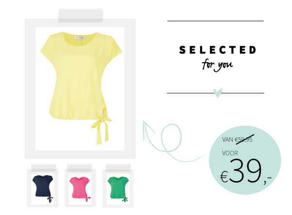 Aanbieding Arthur & Willemijn zomers shirtje korting