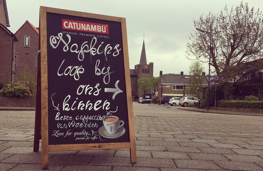 Lunchroom en vergaderlocatie Napkins Woerden indebuurt Woerden