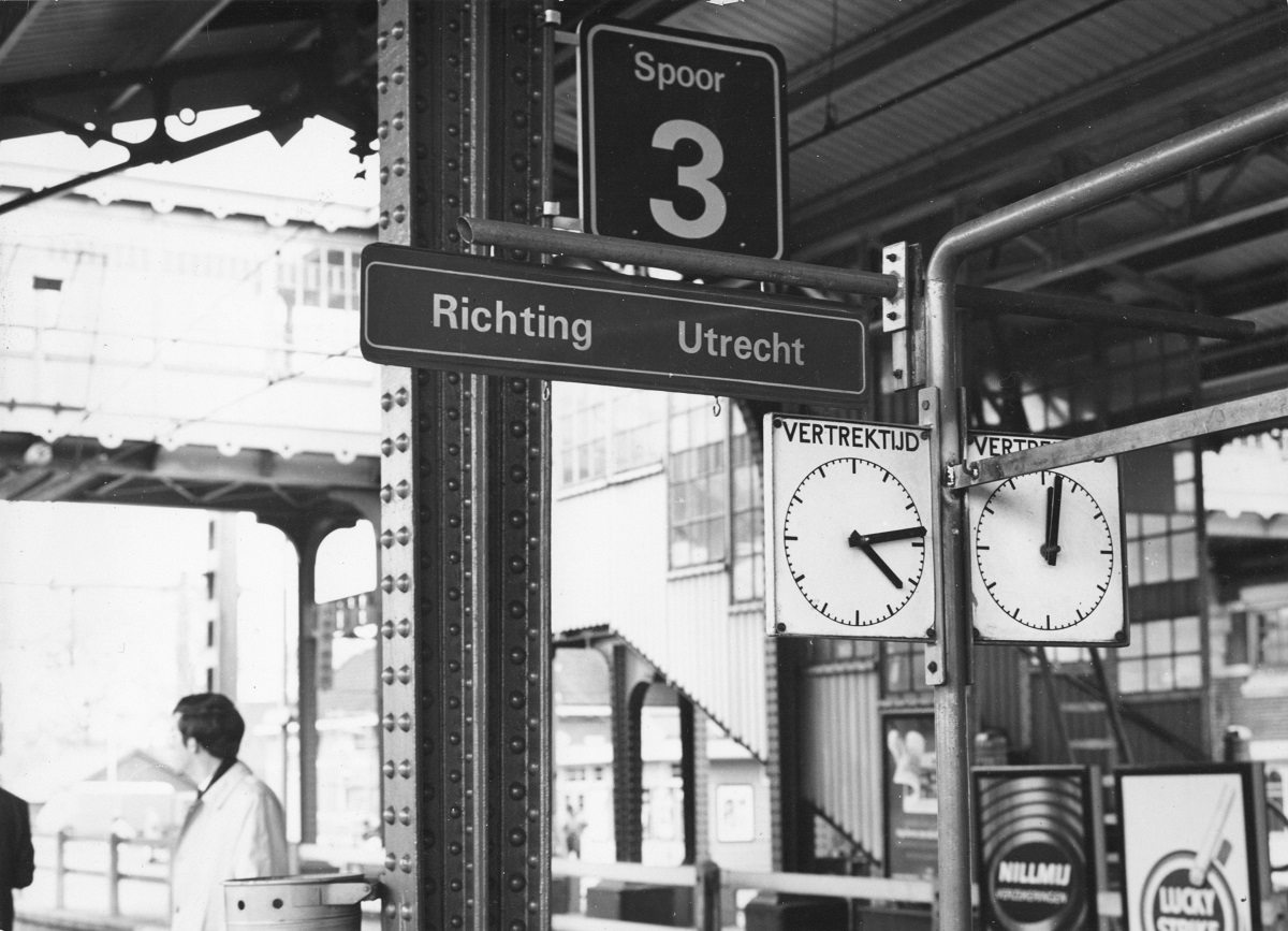 Oude foto station Woerden