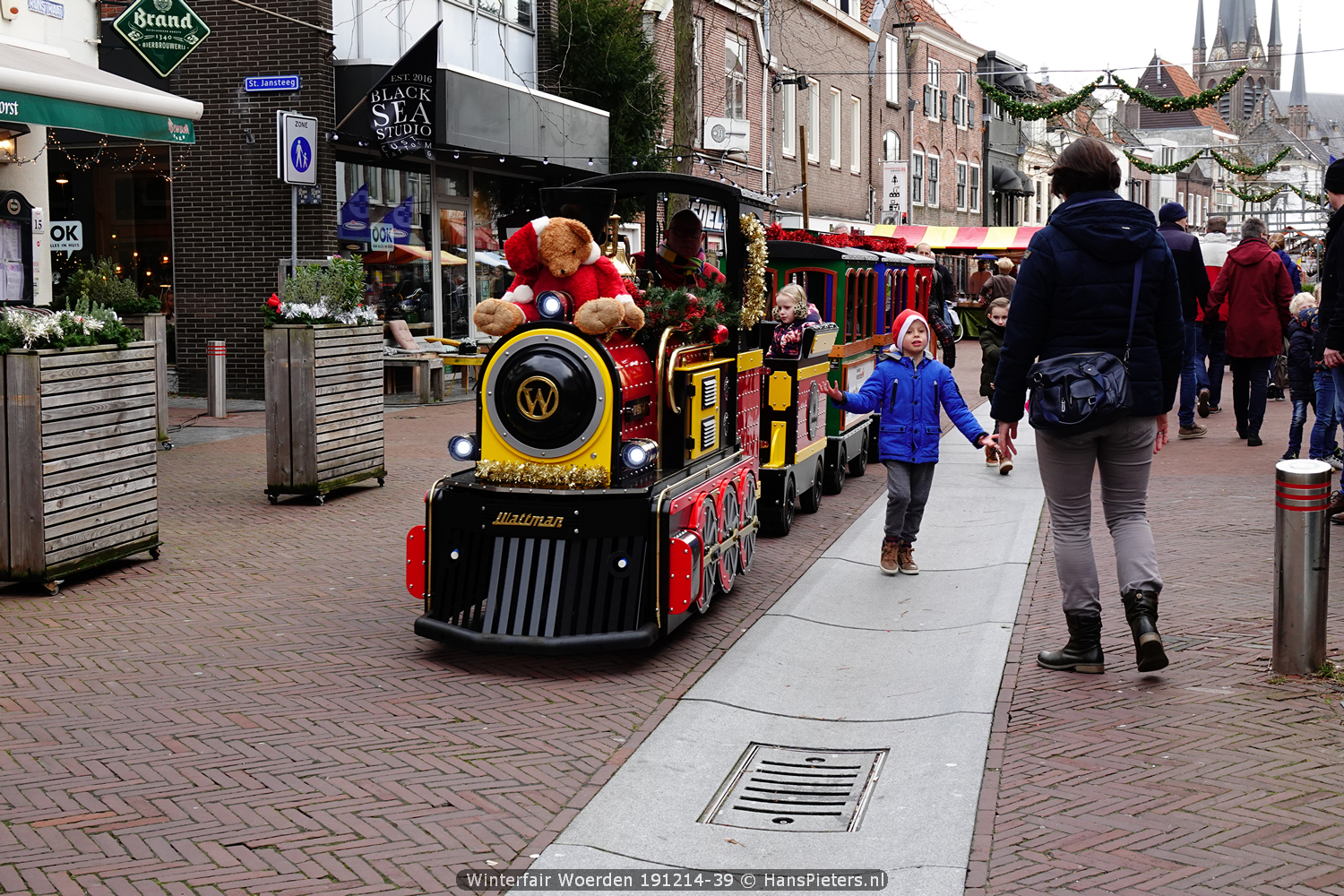 De kersttrein in 2019