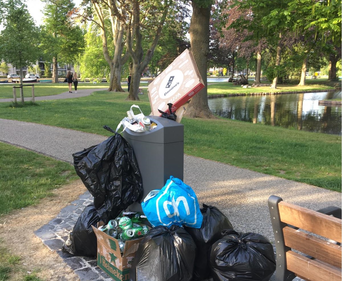 afval Westdampark