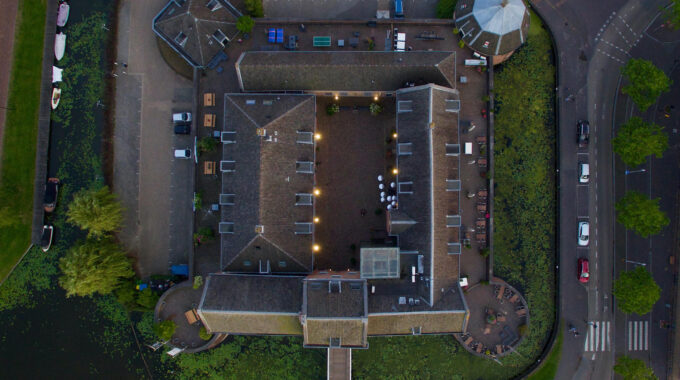 kasteel woerden van boven torens