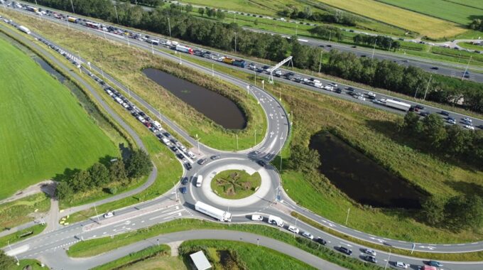a12 Woerden Nieuwebrug