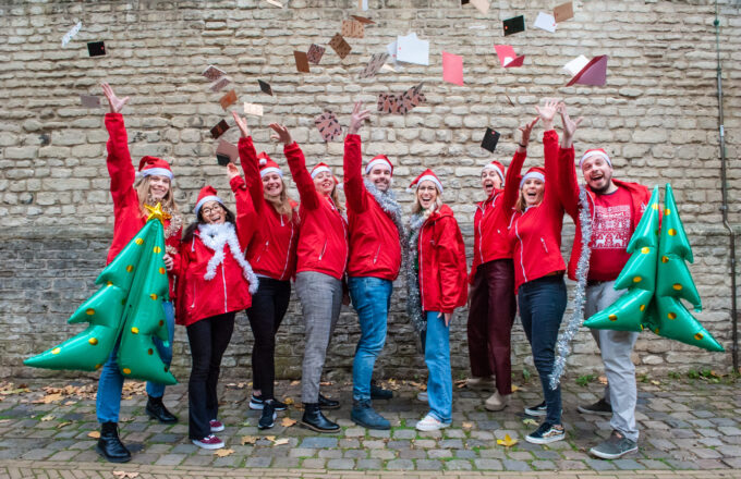 indebuurt kerstkaartenactie