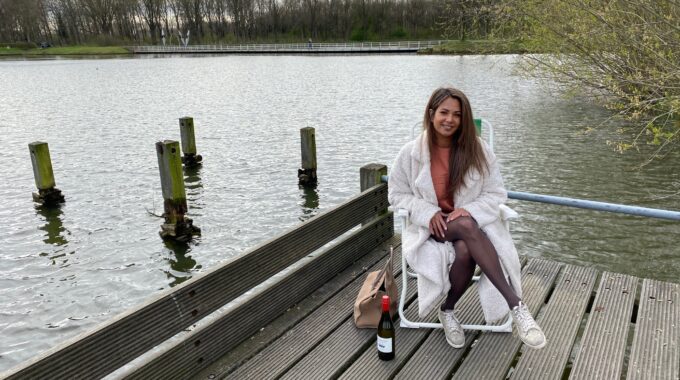 Madelon bij de Floraplas