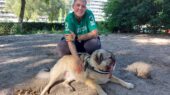 Joel en hond Moaca Zoetermeer