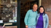 Brigitta van Brifleuri met partner