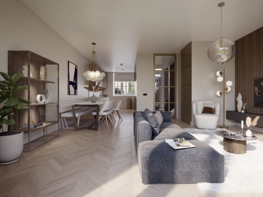 Interieur herenhuis Tuindershof
