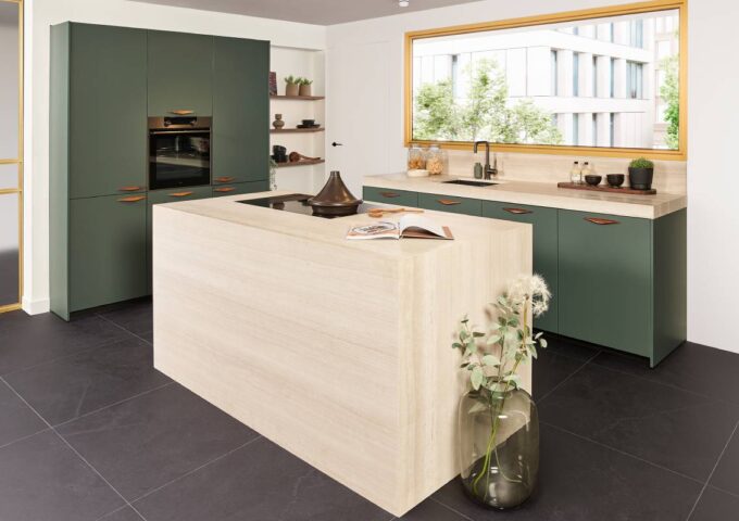 Keuken Fraine van Grando Keukens en Badkamers Hazerswoude-Dorp