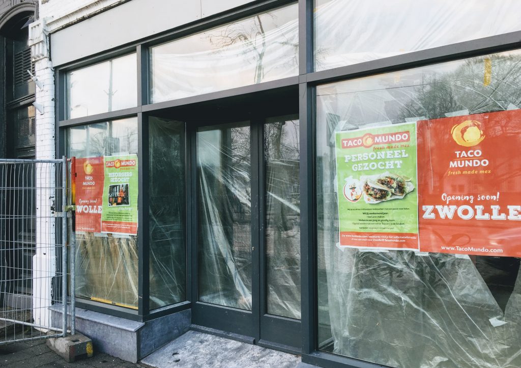 Nieuwe Taco Mundo pas later open door brand Diezerkade indebuurt Zwolle