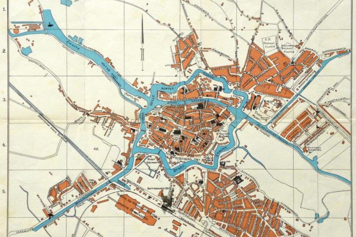 Where is Zwolle on map of Netherlands