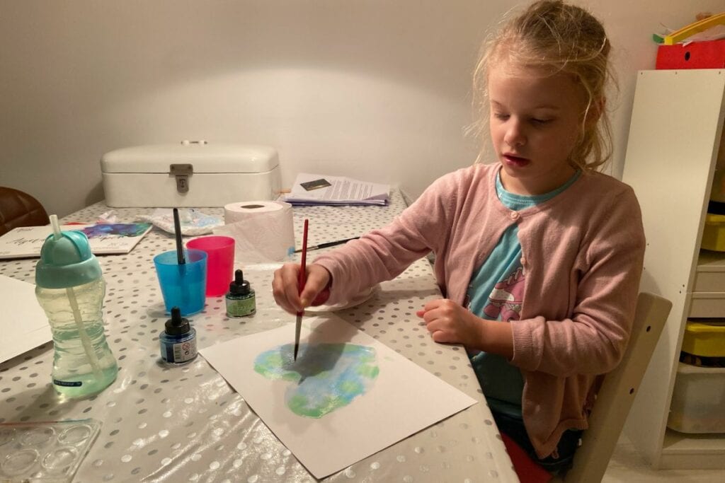 Janne tekening