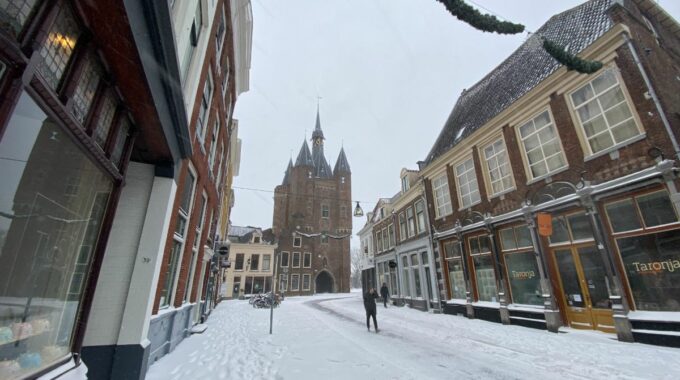Sneeuw Zwolle