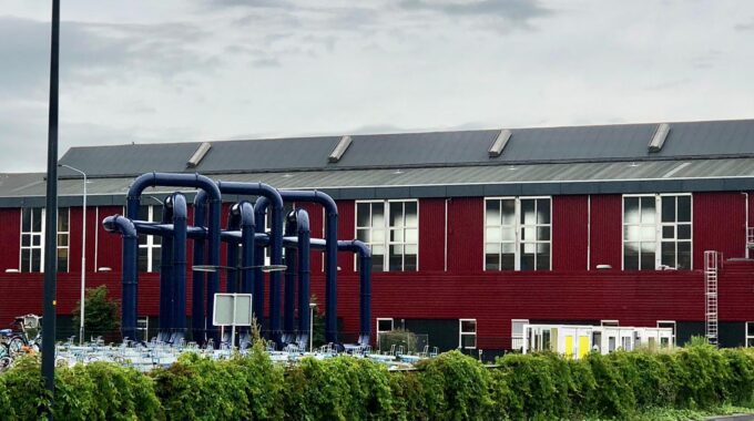 Buizen kunstwerk Zwolle