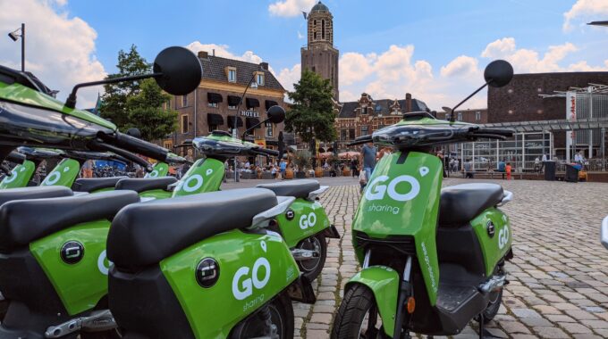 Deelscooters in Zwolle