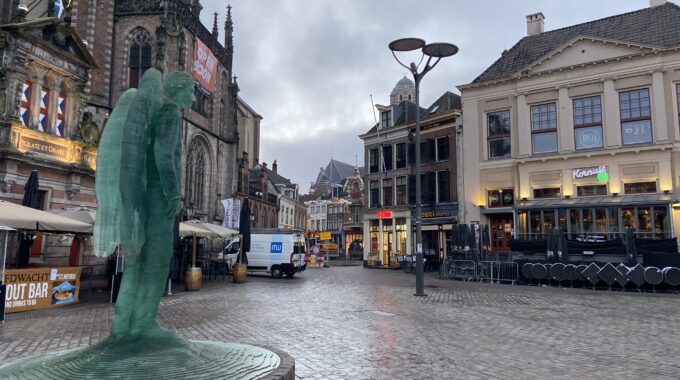 Grote Markt in Zwolle.