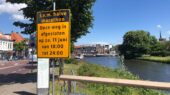 halve marathon wegafsluiting