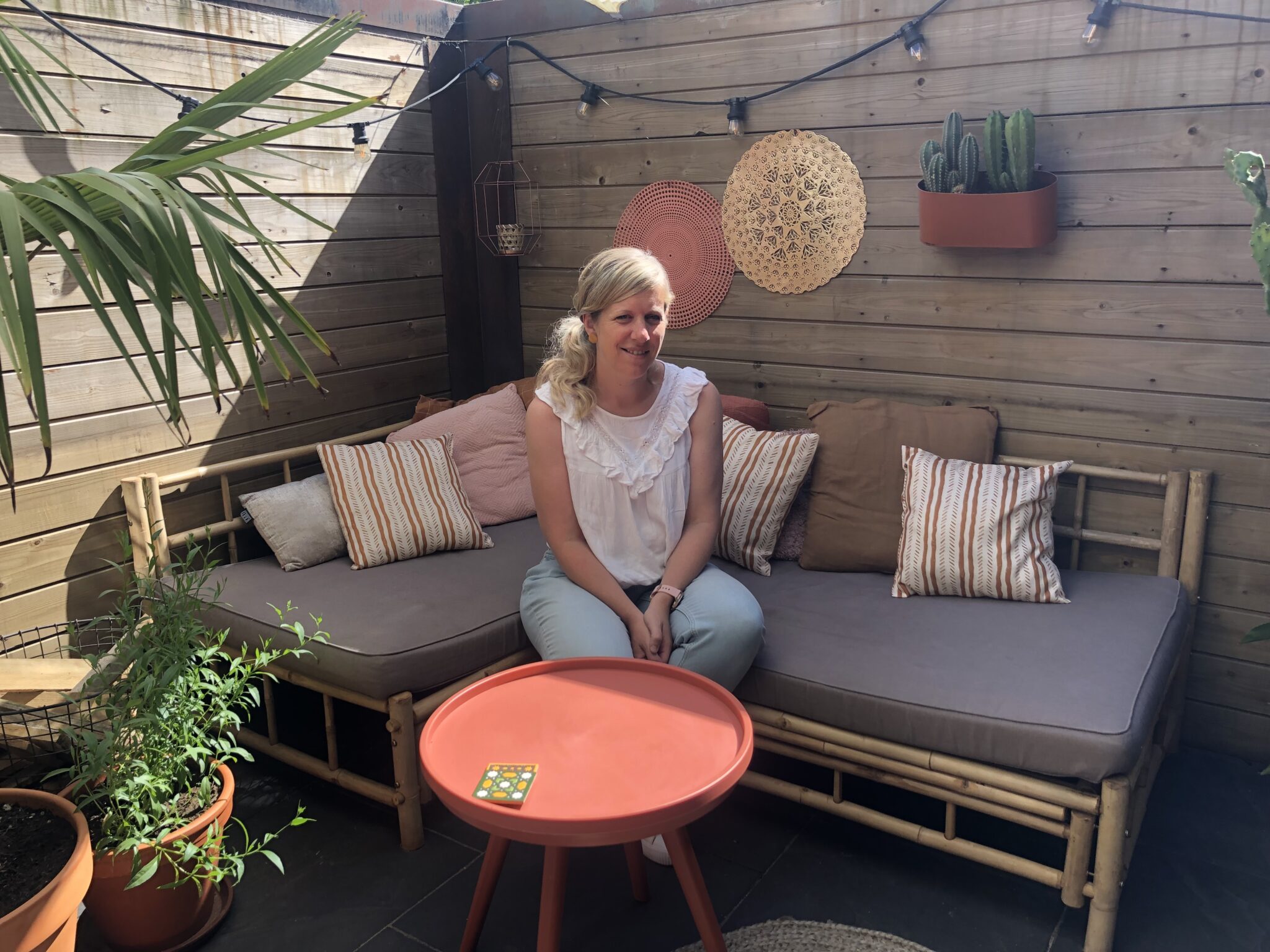 Buitenkijken bij de Zwolse mediterraanse tuin van Lisette: ‘Het begon met de palmboom’