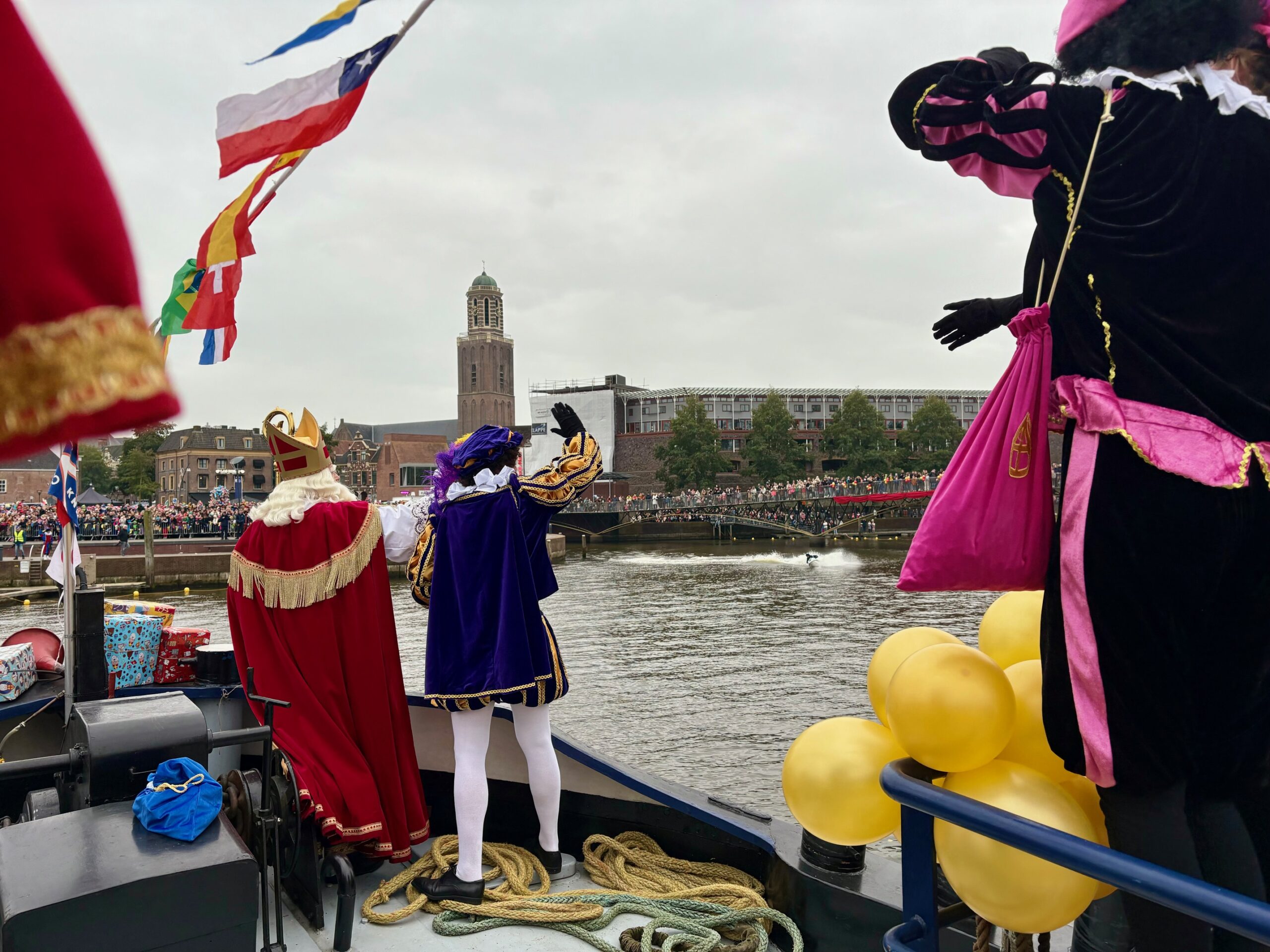 Intocht Sinterklaas in Zwolle 2025: dit is de route