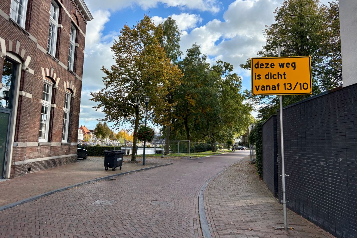 ‘Deze weg is dicht’: alle wegafsluitingen in Zwolle in de week van 13 oktober