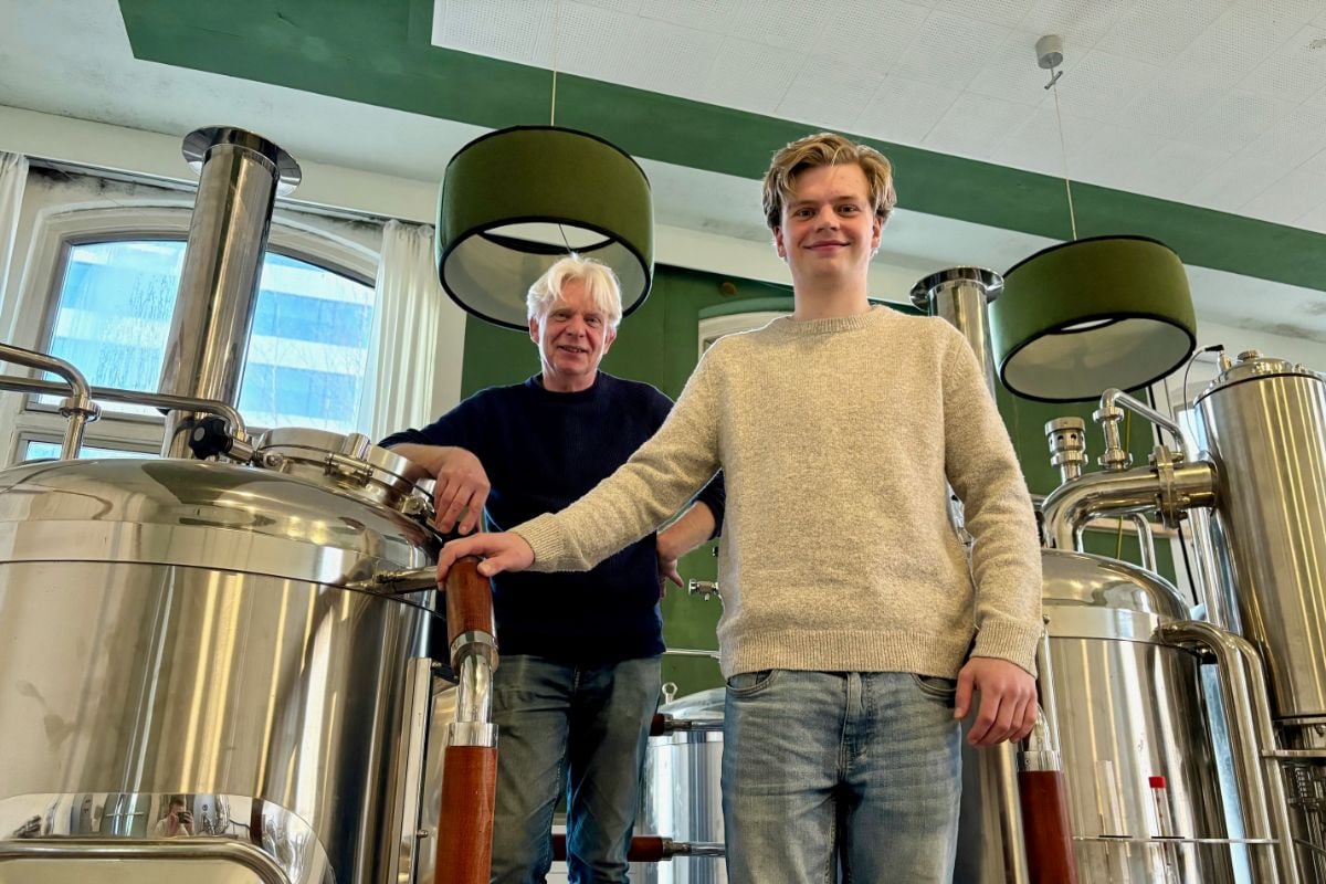 Berend (21) is eigenaar van een brouwerij met proeflokaal: ‘Hier leerde ik meer dan op school’