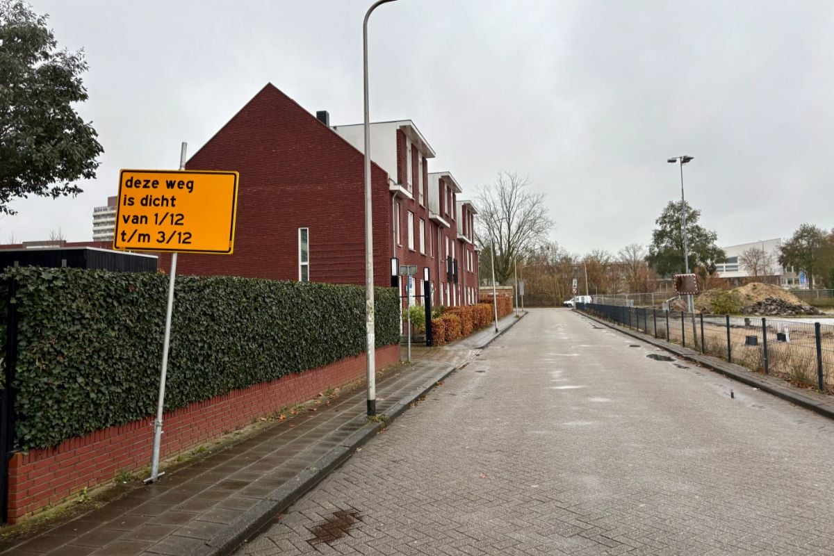 Werk aan de weg: hier in Zwolle rijd je om van 1 – 7 december